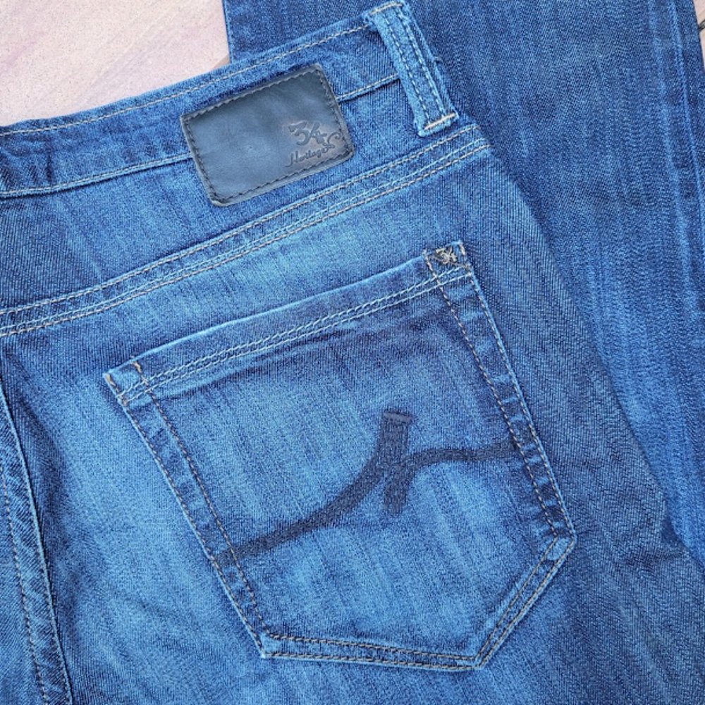 SOLD: 34 Heritage Denim Eric Jeans 32/36 See Description European Classy - Picture 15 of 15